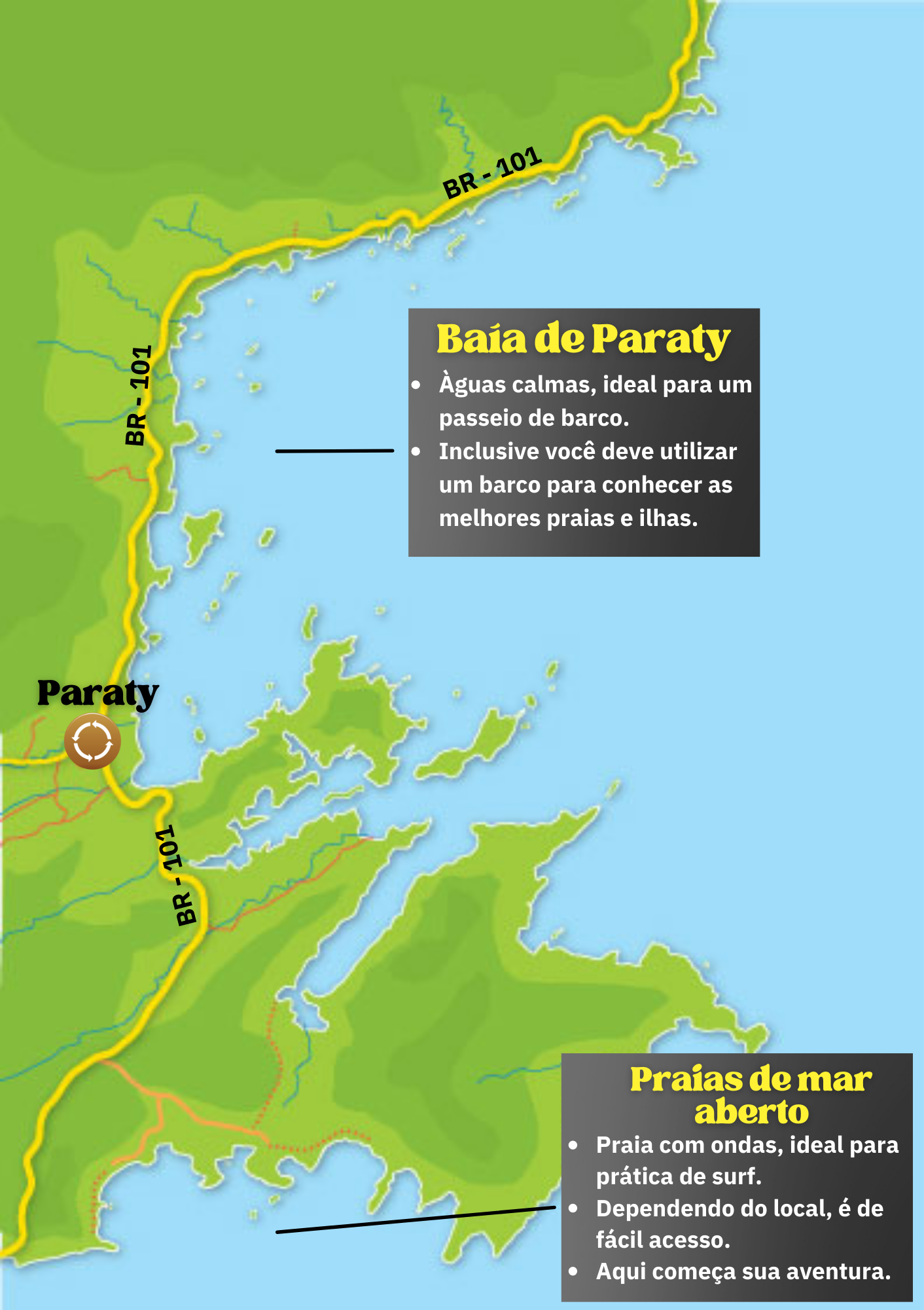 mapa paraty portugues